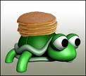 Turtle Hauling Pancakes
