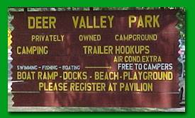 Campground Sign